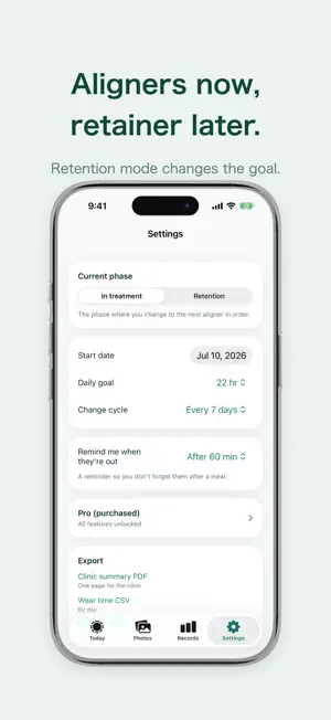 Traybook: Aligner Tracker screenshot 4