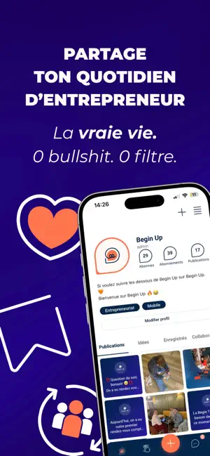 Begin Up screenshot 1
