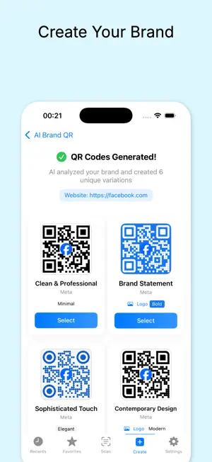 QR Code Scanner & Generator ֯ screenshot 1