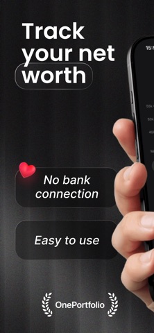 OnePortfolio: Net Worth App Screenshot 1 of 5