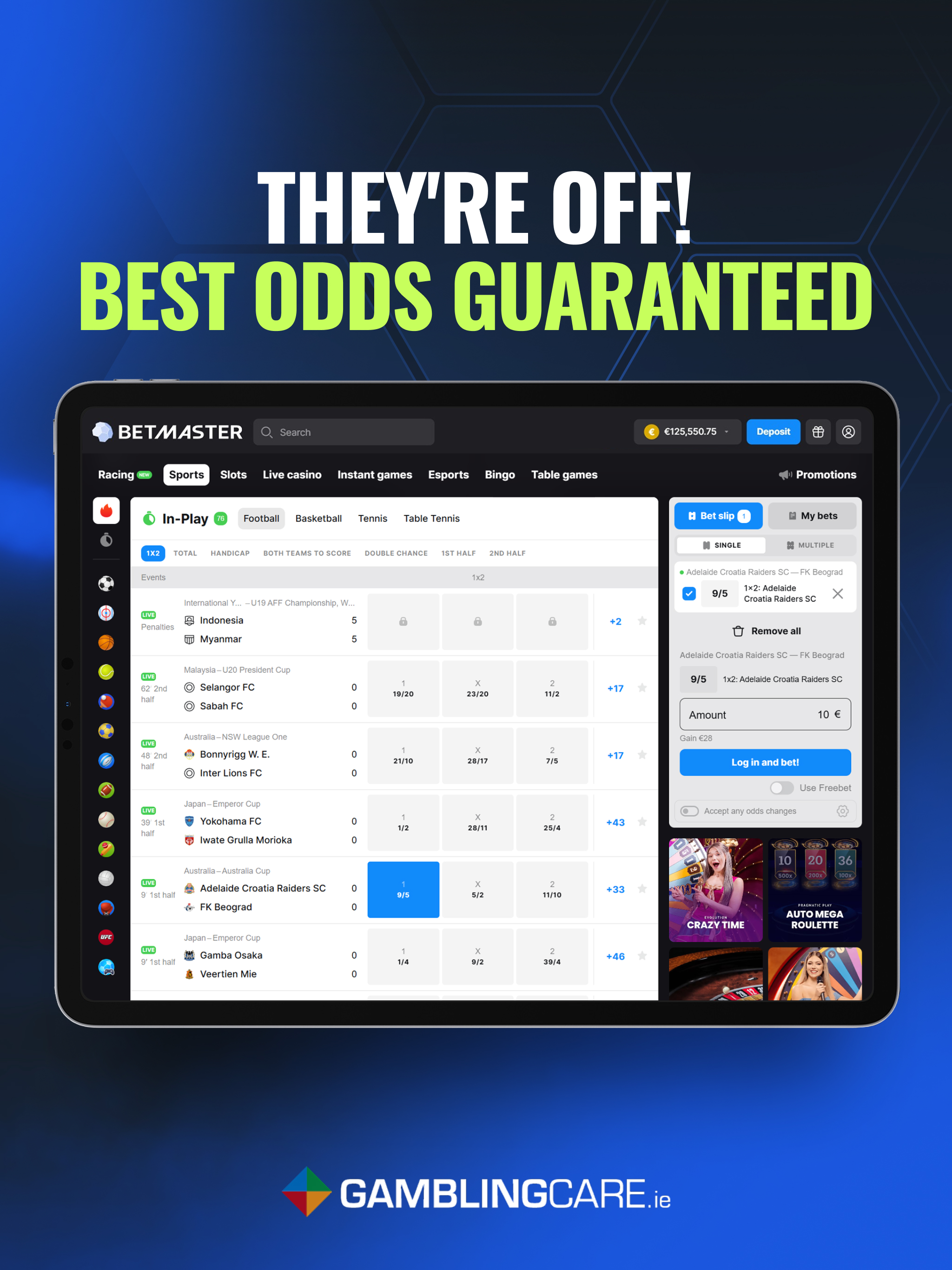 Betmaster Sports Betting