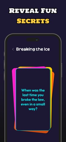 21 Questions: Fun Cards iPhone screenshot