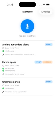 TapMemo - Voice to Memo screenshot
