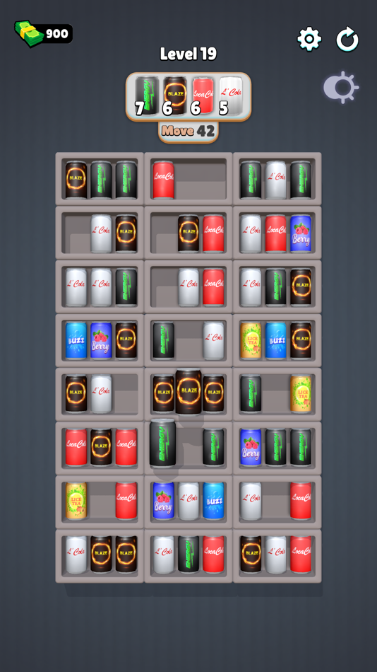 #5. Can Sort (iOS) 来自: ZiNKY OYUN YAZILIM ANONiM SiRKETi