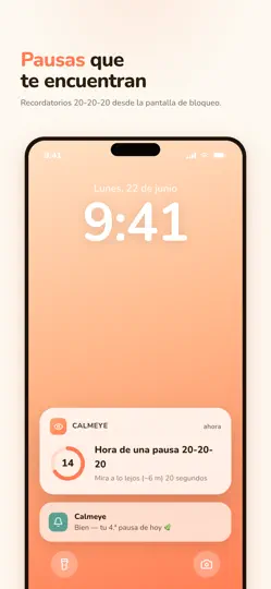 Captura de pantalla de Calmeye: AI Vista Y Ojos en iPhone 5