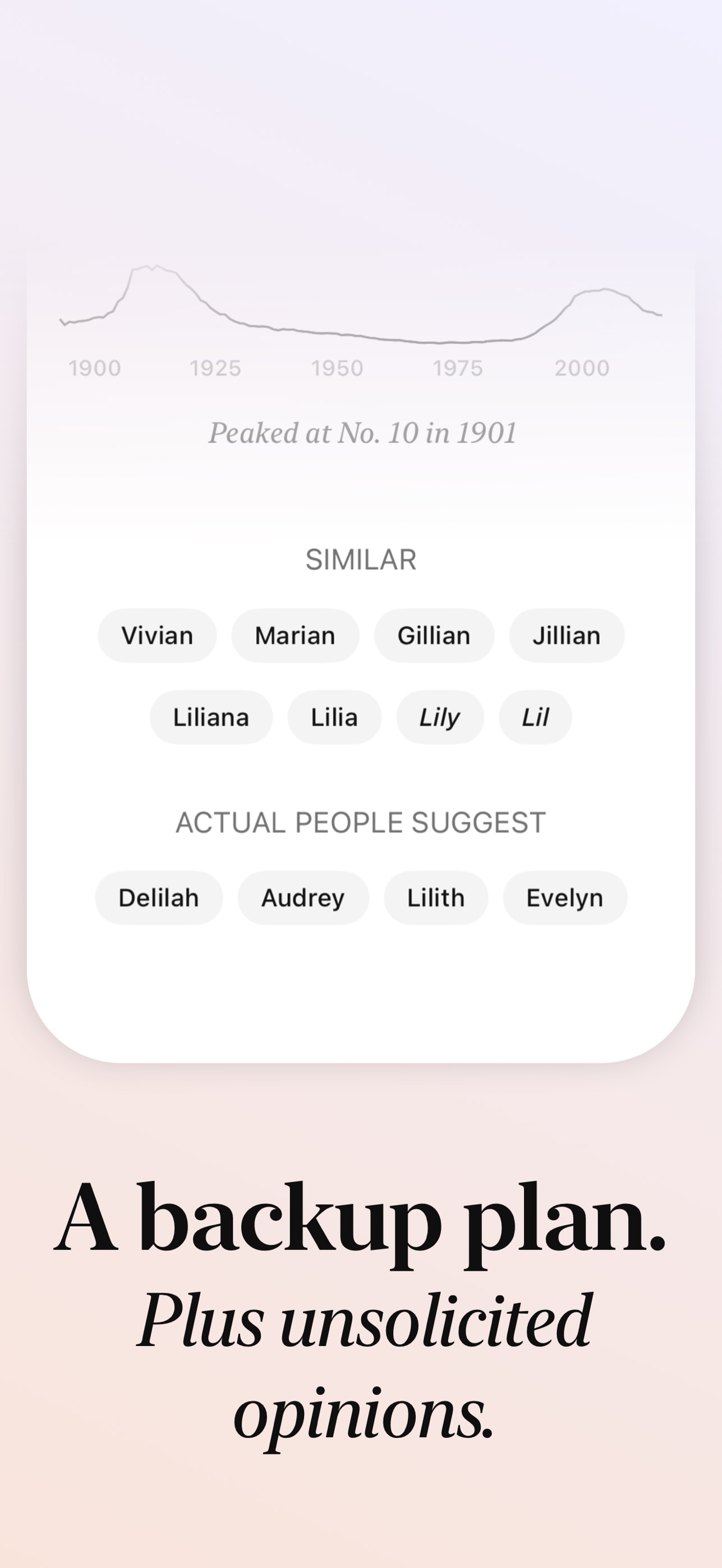 Screenshot 2 of Namesake - Baby Names