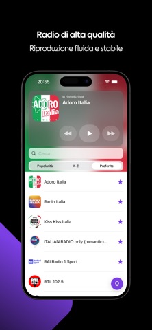 Radio IT: Italia FM iPhone screenshot