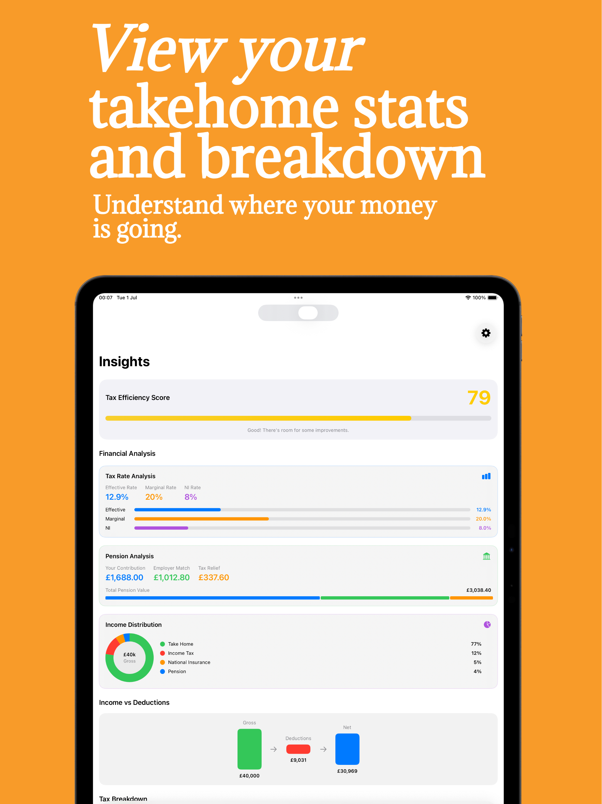 takehome: UK Take-Home Salary screenshot 8
