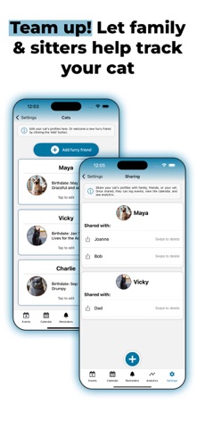 iKnowMyCat: Cat Health Tracker iPhone screenshot