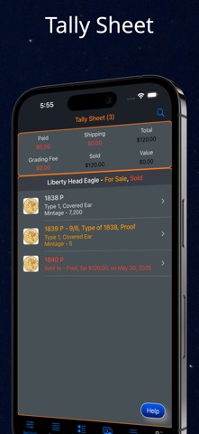Liberty Head Eagle iPhone screenshot