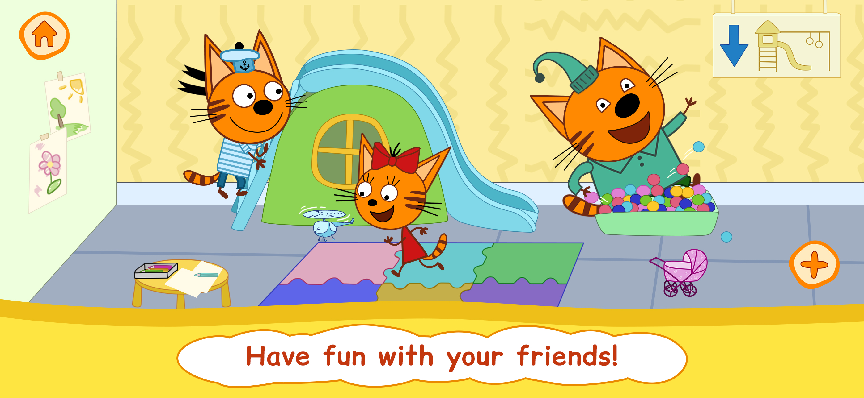 Kid-E-Cats Playhouse