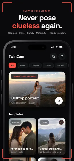 TwinCam: Recreate Photo Pose screenshot 2