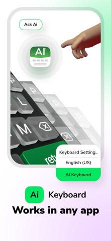 Write Message Email Replay: AI iPhone screenshot
