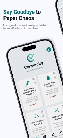 Consentify: Paperless Intake Screenshot 1 of 10