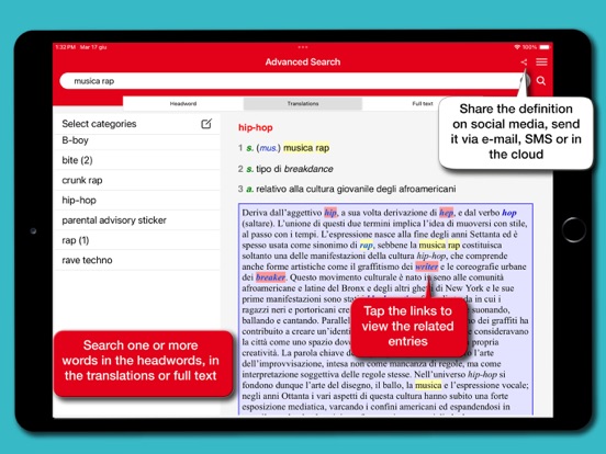 Dizionario Slang Americano iPad screenshot