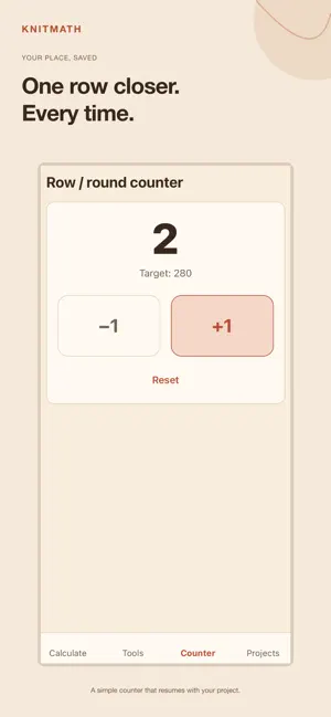 KnitMath: Knitting Calculator screenshot 4