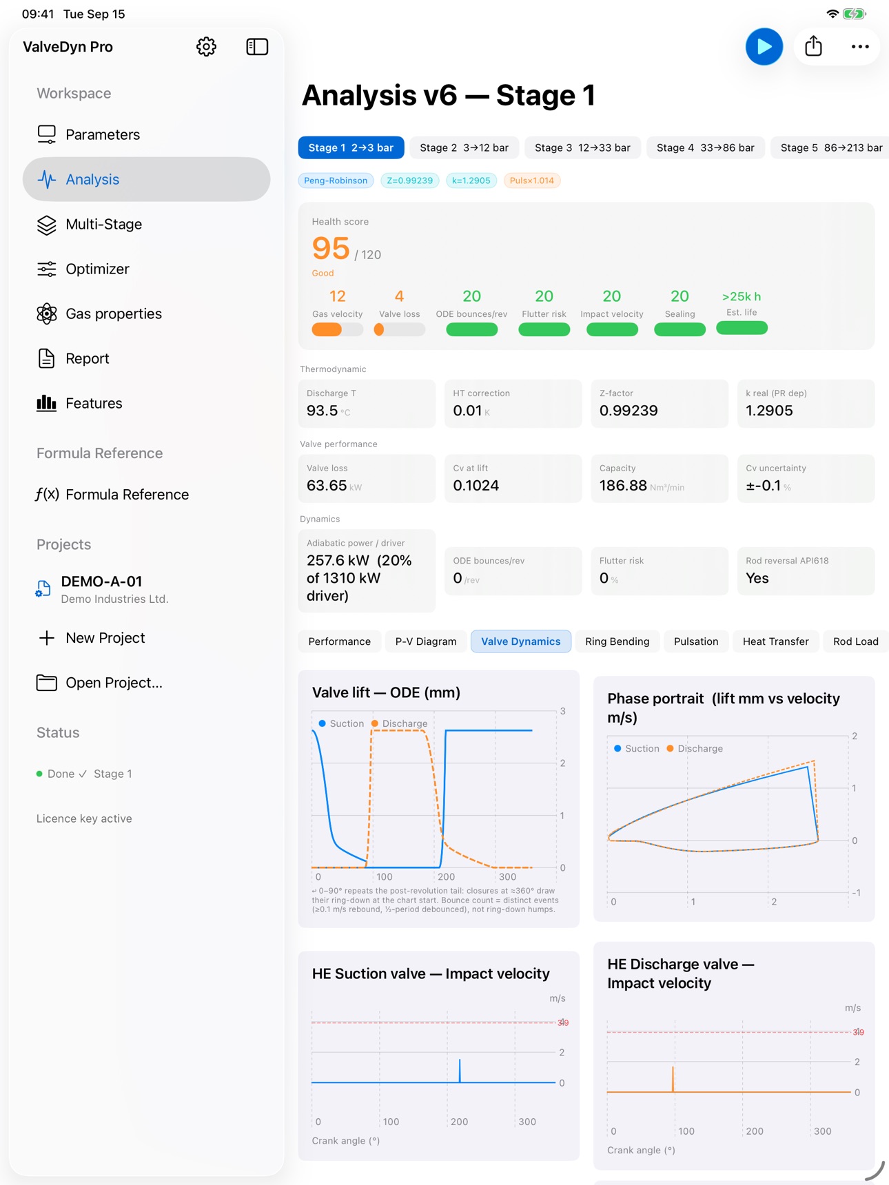 Screenshot 2 of ValveDyn Pro
