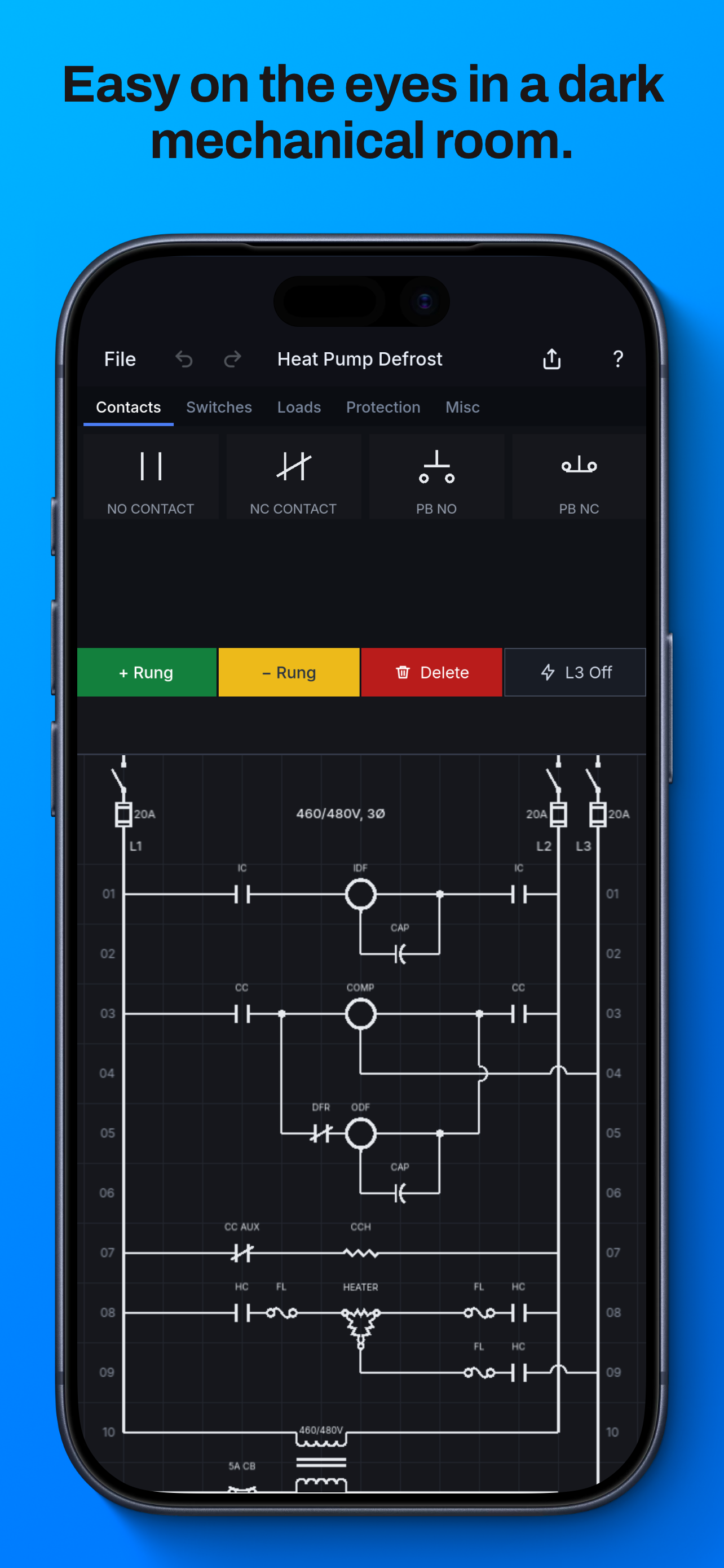 HVAC Ladder: Wiring Diagrams screenshot 4