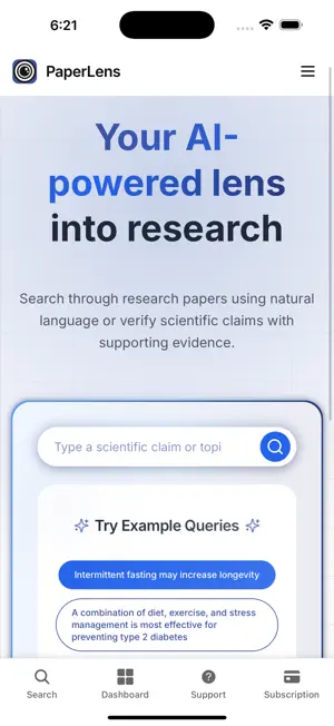 PaperLens Search screenshot 1