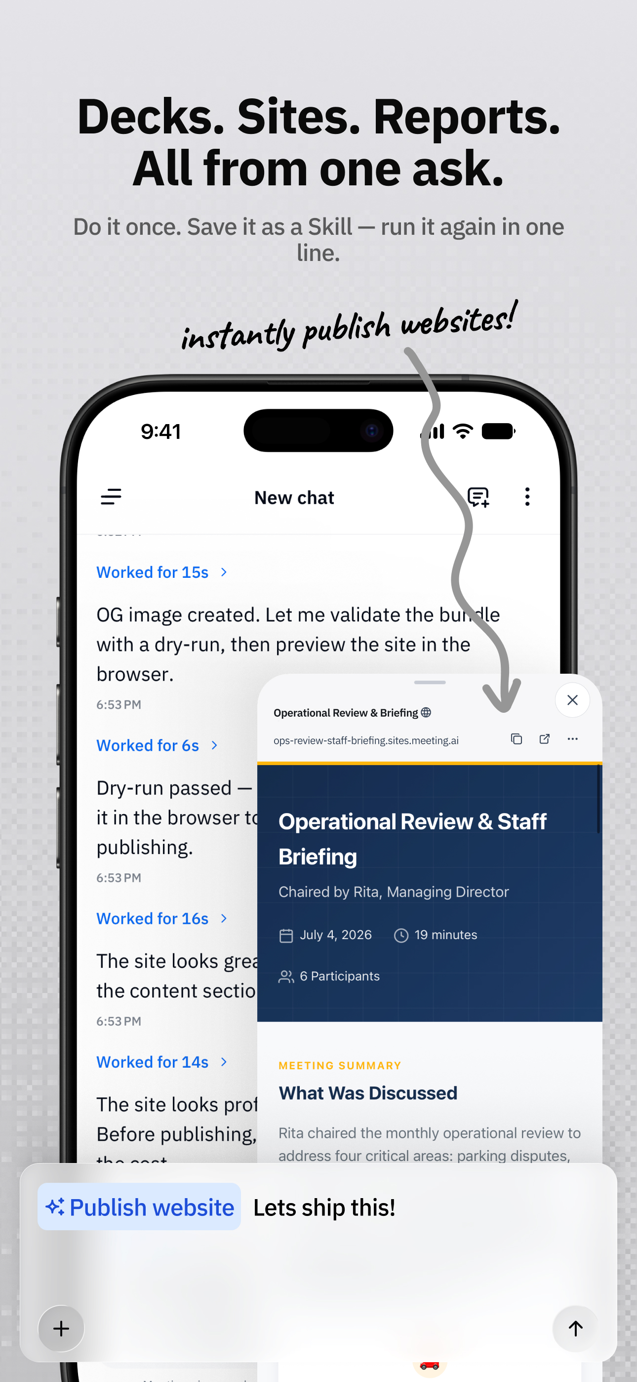 Meeting.ai: Agent for Work screenshot 7