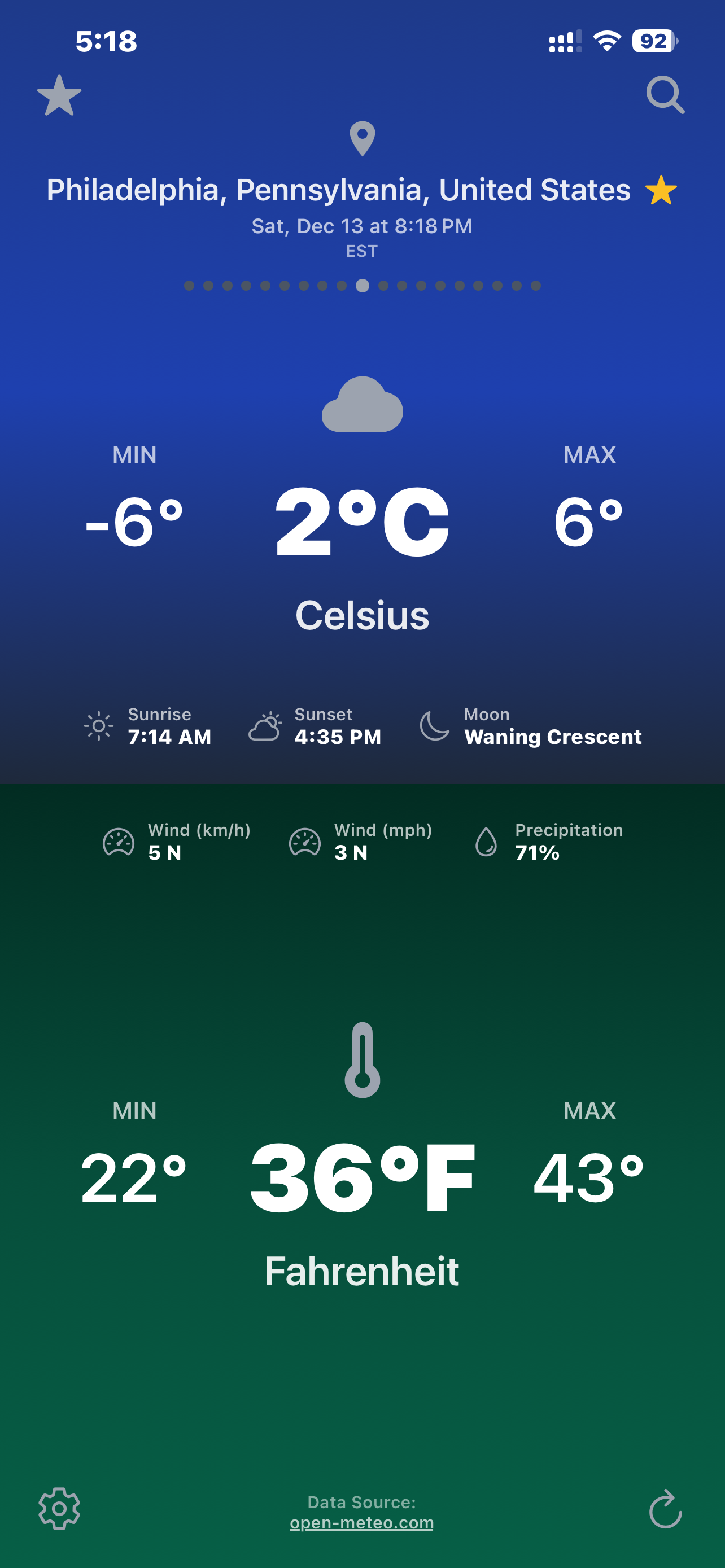 cfWeather