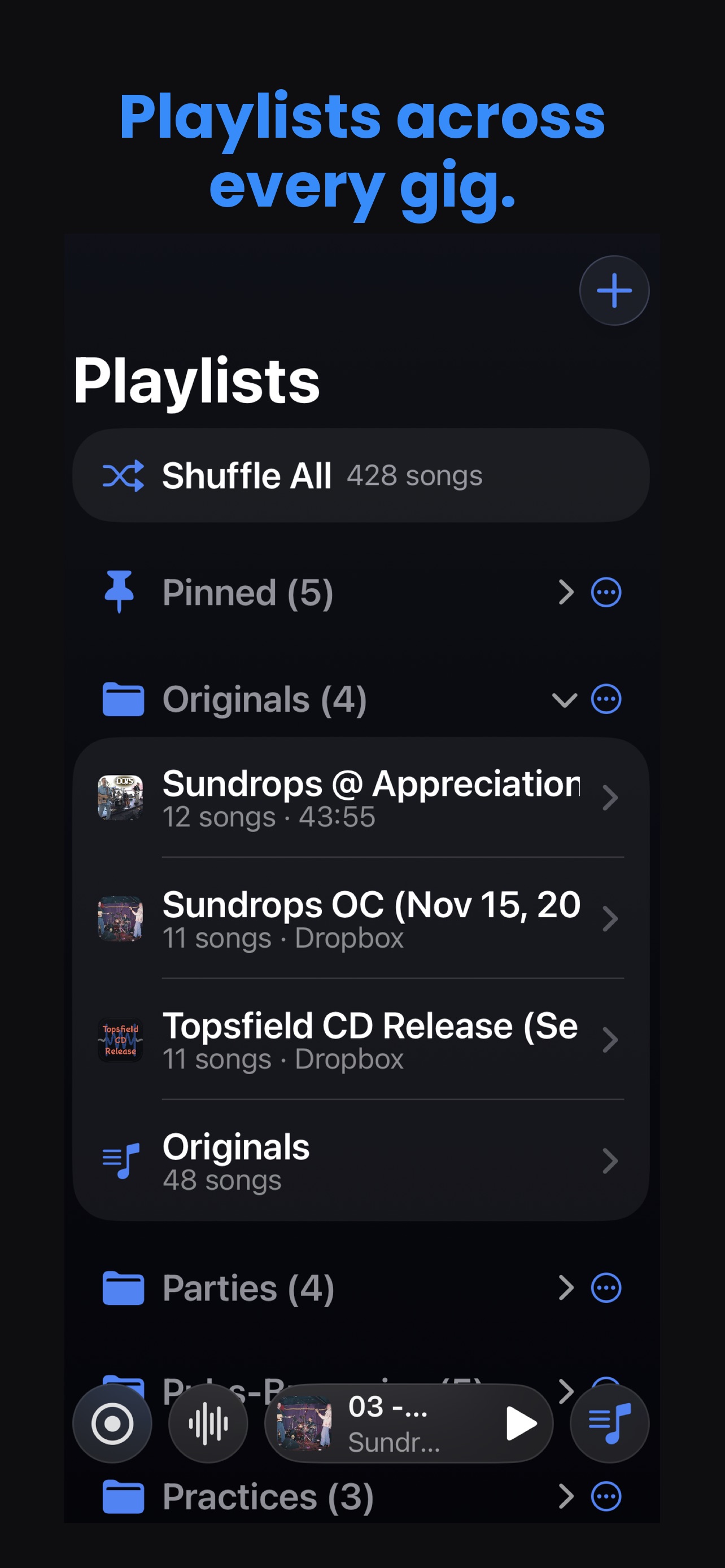 Screenshot 5 of Gig Recorder