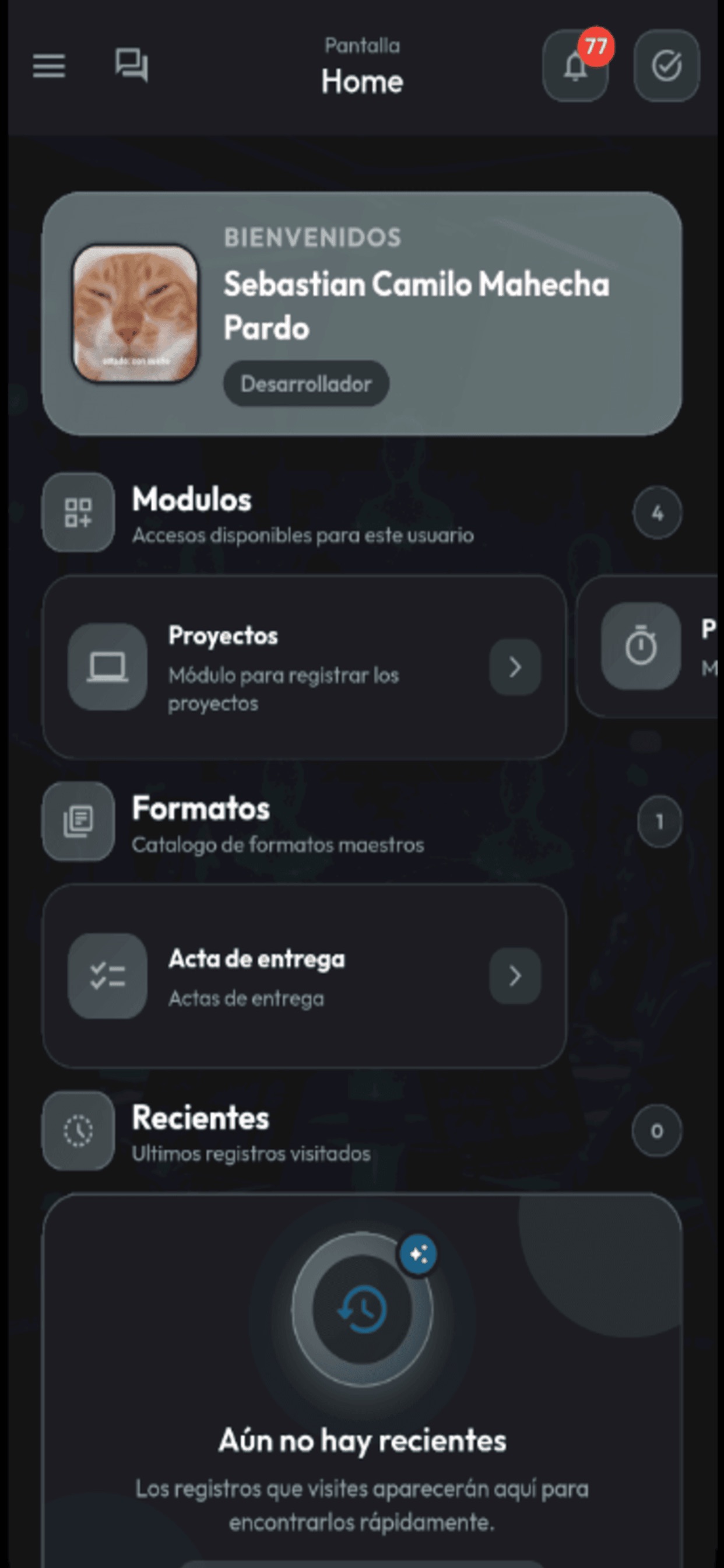 Screenshot 3 of TransportApp