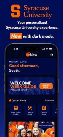 Syracuse University OrangeNow screenshot