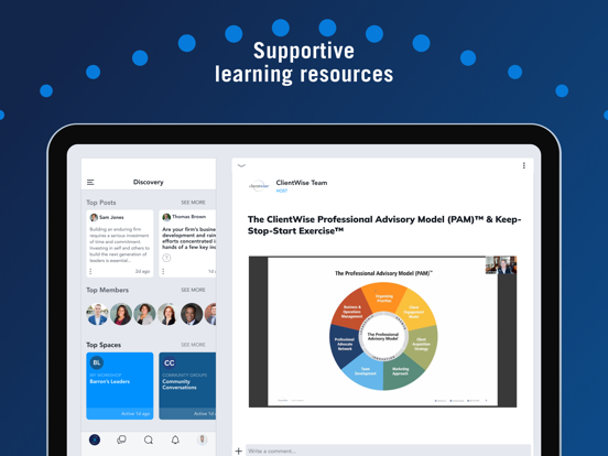 ClientWise eXchange™ iPad screenshot 4 - Business app