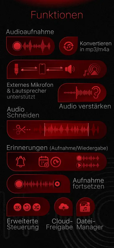 Audio-Recorder Pro & Cleaner screenshot 2 of 10