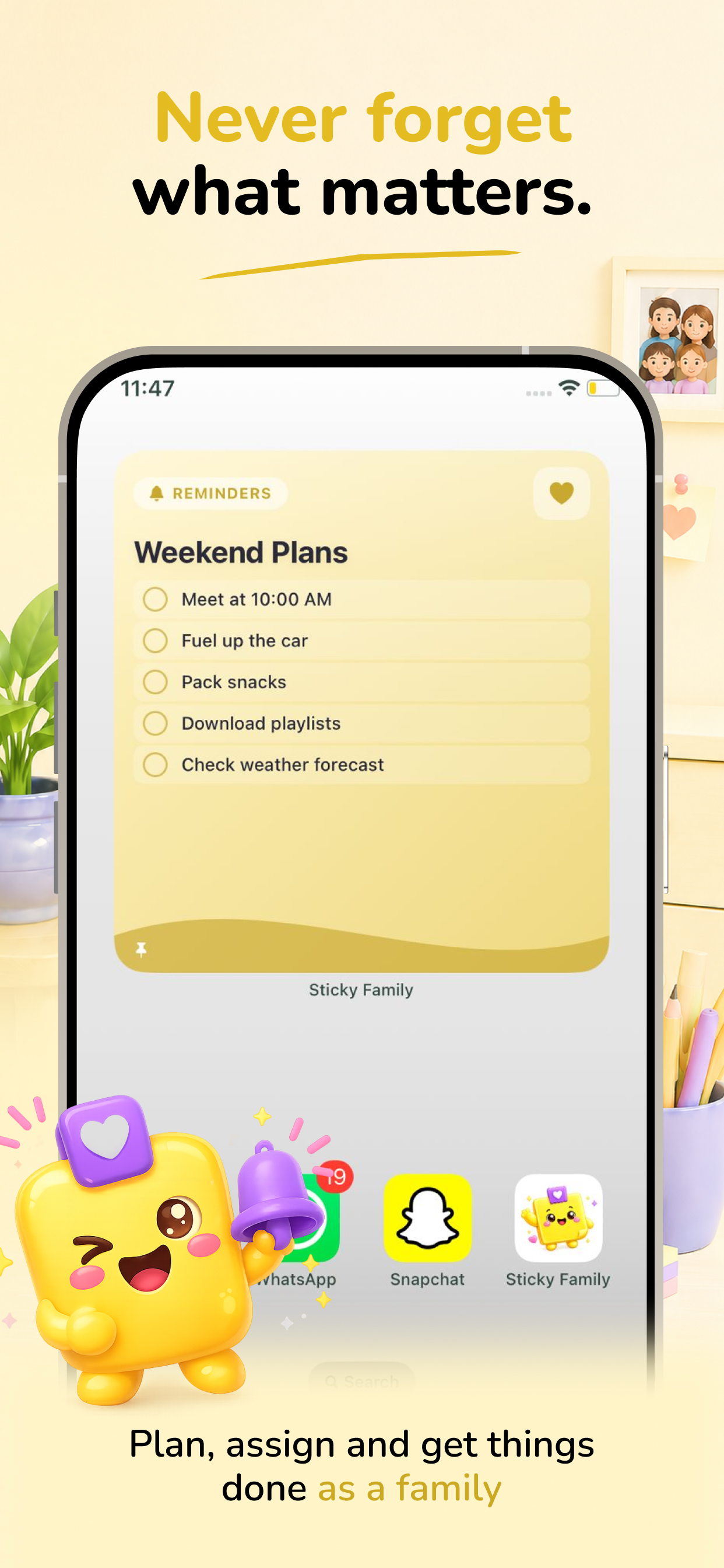 Sticky Family - Share with All