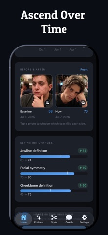Ascend: Face Scan & Definition iPhone screenshot