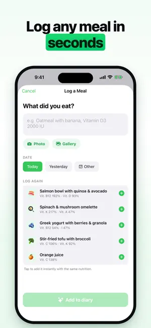 Micronutrient: Vitamin Tracker screenshot 4