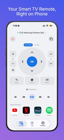 SamRemote - Smart TV Remote Screenshot 1 of 3