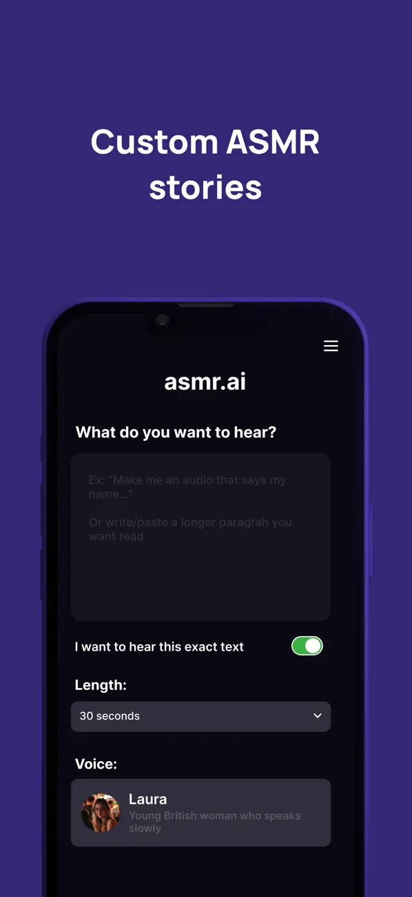 Screenshot #1 pour Sensa - ASMR