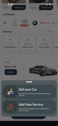 EV HUB screenshot