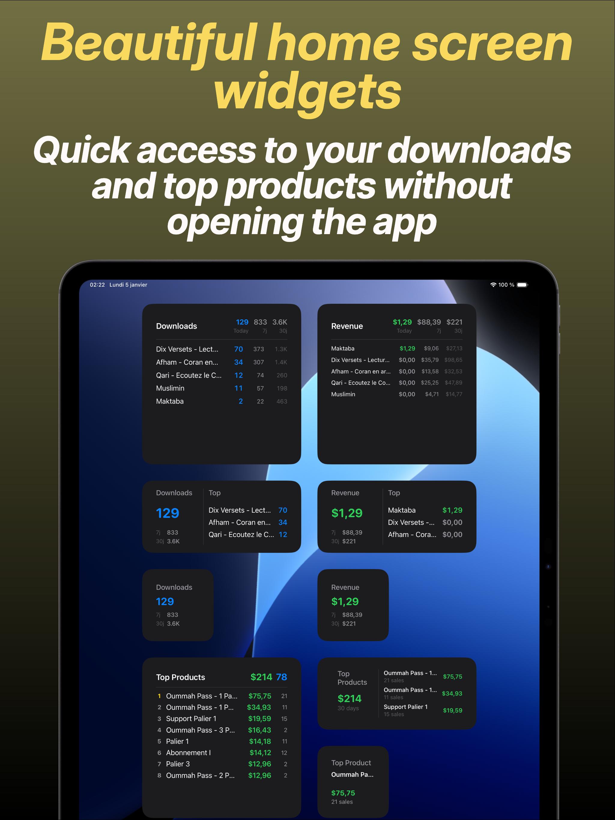 AppStats - Revenue & Stats