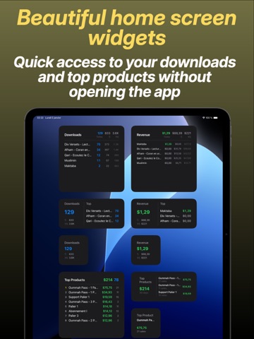 AppStats - Revenue & Stats iPad screenshot