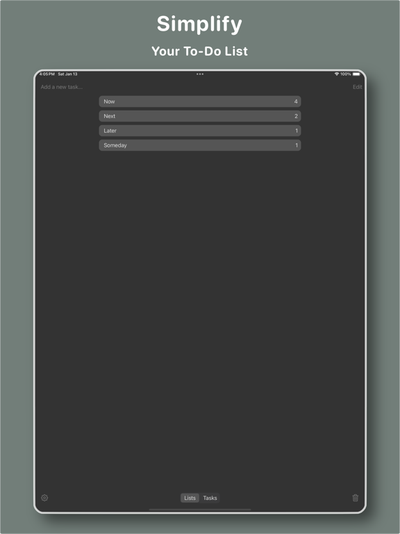 Screenshot #6 pour Do Next - Simple Task Manager