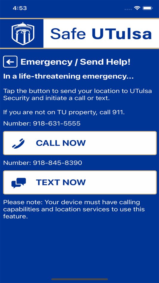 #5. Safe UTulsa (iOS) 由: The University of Tulsa
