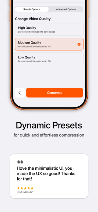 Video Compressor - Kompresso Screenshot 3 of 7