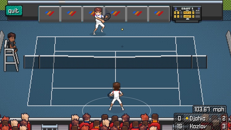 Pixel Pro Tennis screenshot-6