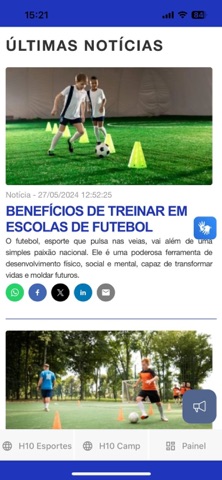 H10 Escola de Esportes screenshot
