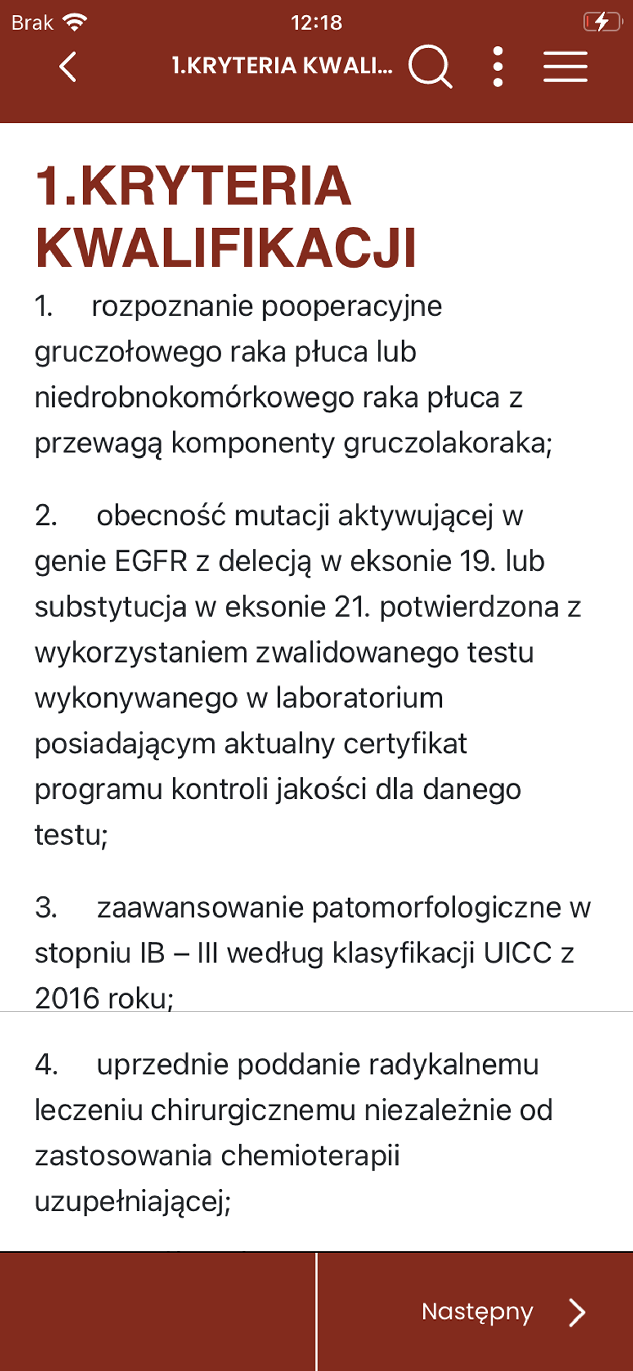 Programy Lekowe