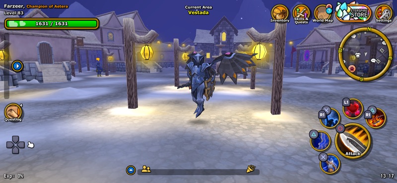Eterspire: MMORPG Clássico screenshot 12