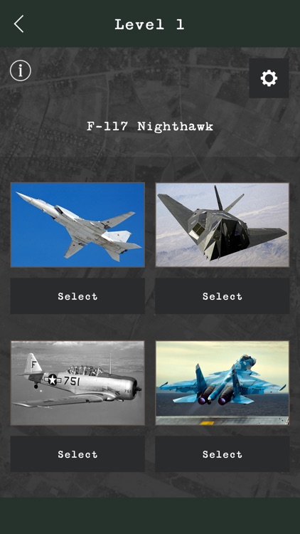 Military Aircraft Lineup