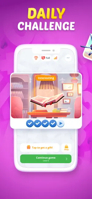 Crostic Guru: Word Puzzle Game iPhone screenshot 3