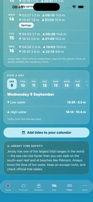 Jersey Beach, Weather & Tides screenshot 4
