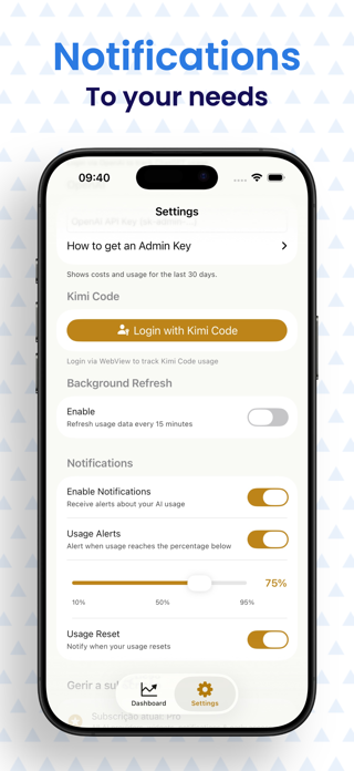 AI Limits & Reset Tracker Screenshot 5 of 8