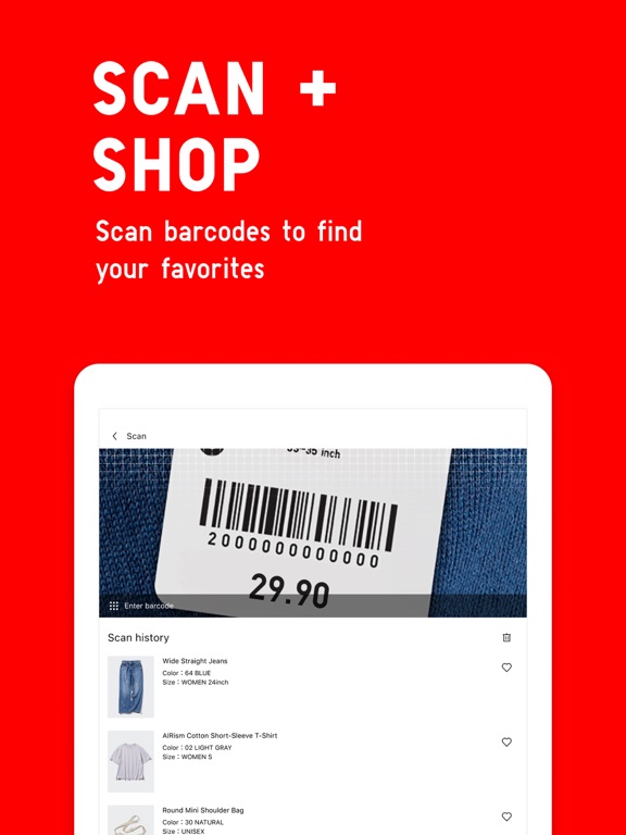 UNIQLO: Clothes Shopping iPad screenshot 4